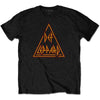 Def Leppard Classic Triangle [T-Shirt] by Rock Band Apparel
