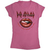 Def Leppard Pour Some Sugar On Me Lips Tour 2019 [T-Shirt] by Rock Band Apparel