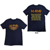 Def Leppard Rock Of Ages Tour 2019 [T-Shirt] by Rock Band Apparel