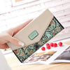 Delightful Small Floral PU Leather Money Purse For Women And Girls Fashion Designer Buckle Wallets for Female by Stevvex