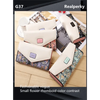 Delightful Small Floral PU Leather Money Purse For Women And Girls Fashion Designer Buckle Wallets for Female by Stevvex