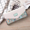 Delightful Small Floral PU Leather Money Purse For Women And Girls Fashion Designer Buckle Wallets for Female by Stevvex