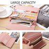 Delightful Small Floral PU Leather Money Purse For Women And Girls Fashion Designer Buckle Wallets for Female by Stevvex