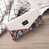 Delightful Small Floral PU Leather Money Purse For Women And Girls Fashion Designer Buckle Wallets for Female by Stevvex