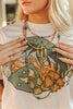 Desert Ember Beaded Shell Necklace by Wild Junkie