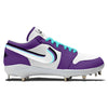 "Desert Rattler Alternate" Jordan 1 Retro Cleats - Size 11 Low Top MCS by Stadium Custom Kicks