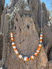 Desert Sunset Spiny Oyster Chain Choker by Wild Junkie