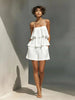 Women's Multi-Layer Ruffle Camisole & Shorts Set by FitiqueFit