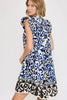 Floral Ruffled Cap Sleeve Tiered Dress For Women – Feminine Floral Print Dress with Ruffled Cap Sleeves and Playful Tiered Design by Stevvex
