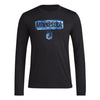 adidas Mens Size FC Long Sleeve Pre-Game T-Shirt Black/Minnesota United XX-Large Tall by EasyOptionXY
