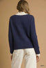 Umgee Two-Tone Button Front Cardigan by FitiqueFit