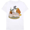 Disney Lady & The Tramp - Kissing Pose [T-Shirt] by Rock Band Apparel