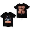 Disturbed European Tour '23 Take Back [T-Shirt] by Rock Band Apparel