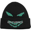 Disturbed Green Face [Hat] by Rock Band Apparel
