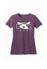 T-shirt: Dog Lover (Plum) by Dog is Good