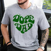 Dope Dad Retro Graphic T-Shirt – Cool Father's Day Gift by Adorb Custom Tees
