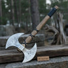 Unique Double-Headed Viking Axe - Handcrafted Decor Piece | Two Styles Available | JW SteelCrafts by JW SteelCrafts