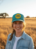 Drunk By Noon Patch Trucker Hat by Wild Junkie