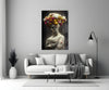 Abandoned Statue Glass Wall Art || Designer Collection by Insigneart USA