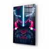 Thunder Fighter Glass Wall Art || Designer Collection by Insigneart USA
