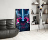 Thunder Fighter Glass Wall Art || Designer Collection by Insigneart USA