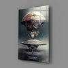 The Arrival Glass Wall Art || Designer Collection by Insigneart USA