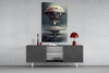 The Arrival Glass Wall Art || Designer Collection by Insigneart USA