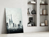 Old City Silhouette Glass Art || Designer Collection by Insigneart USA