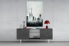 Old City Silhouette Glass Art || Designer Collection by Insigneart USA