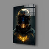 Back to the Space Glass Art || Designer Collection by Insigneart USA