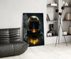 Back to the Space Glass Art || Designer Collection by Insigneart USA
