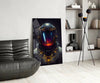 Back to the Space Glass Art || Designer Collection by Insigneart USA