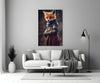 The Fox Glass Wall Art || Designer Collection by Insigneart USA