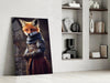 The Fox Glass Wall Art || Designer Collection by Insigneart USA