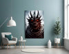 The Beast Glass Wall Art || Designer Collection by Insigneart USA