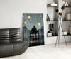 Star Rain Glass Art || Designer Collection by Insigneart USA