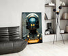 Fighter Glass Art || Designer Collection by Insigneart USA