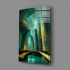 Underground Glass Wall Art || Designers Collection by Insigneart USA