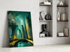 Underground Glass Wall Art || Designers Collection by Insigneart USA