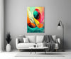 Hidden Swan Glass Wall Art || Designer Collection by Insigneart USA