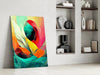 Hidden Swan Glass Wall Art || Designer Collection by Insigneart USA