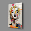 Marilyn Monroe Glass Wall Art || Designer Collection by Insigneart USA