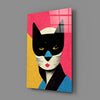 Masked Glass Wall Art || Designer Collection by Insigneart USA