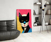Masked Glass Wall Art || Designer Collection by Insigneart USA