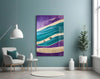 Waves Glass Wall Art || Designers Collection by Insigneart USA