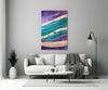 Waves Glass Wall Art || Designers Collection by Insigneart USA