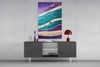 Waves Glass Wall Art || Designers Collection by Insigneart USA