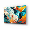 Flowerish Glass Wall Art || Designer Collection by Insigneart USA