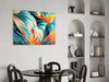 Flowerish Glass Wall Art || Designer Collection by Insigneart USA