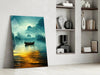 Silence Glass Wall Art || Designer Collection by Insigneart USA